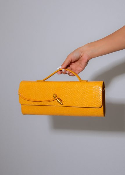 Making Boss Moves Handbag Yellow