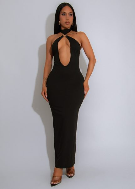 Good Sensation Maxi Dress Black