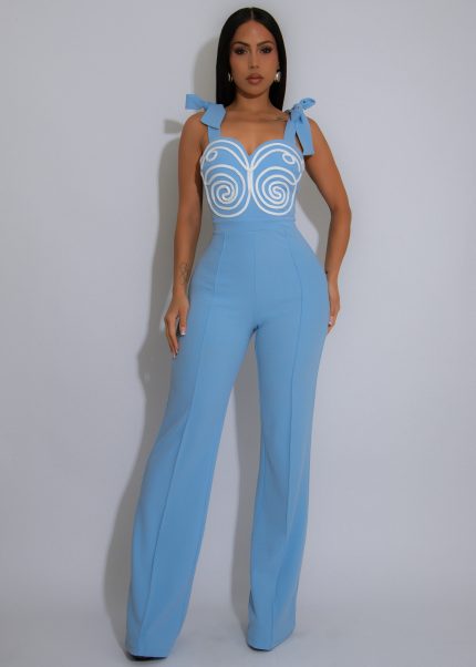 Wings of Wonder Jumpsuit Blue