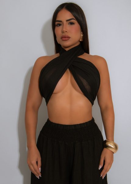 Fierce And Cozy Scarf Black