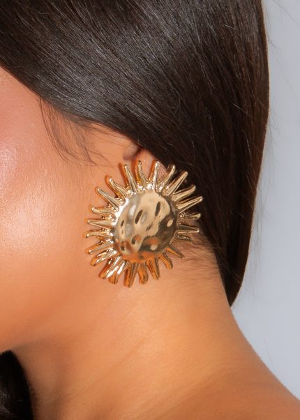 Golden Hour Studs Earring Gold