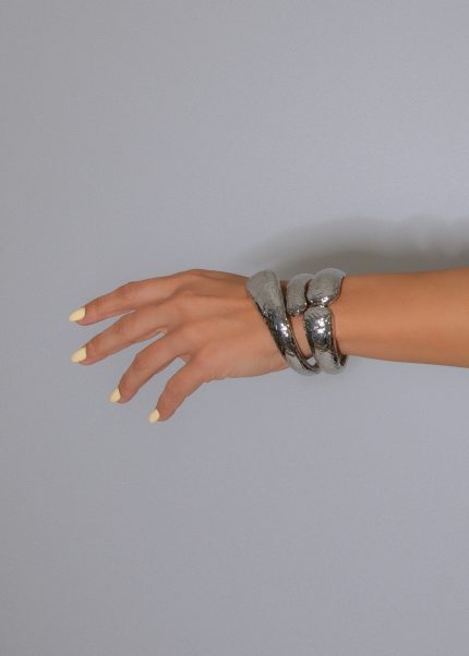 Terra Twist Bracelet Silver