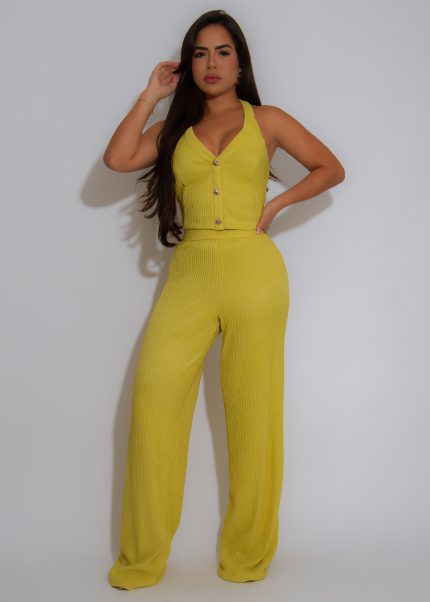 On Rotation Pant Set Green