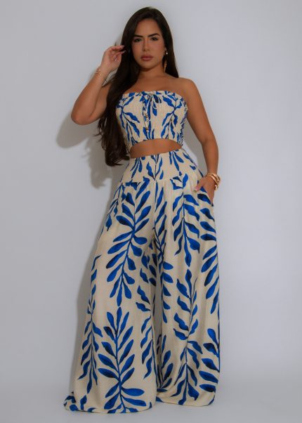 Perfect Synergy Pant Set Blue