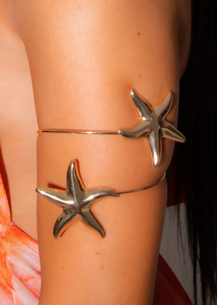 Seastar Glow Arm Cuff Gold