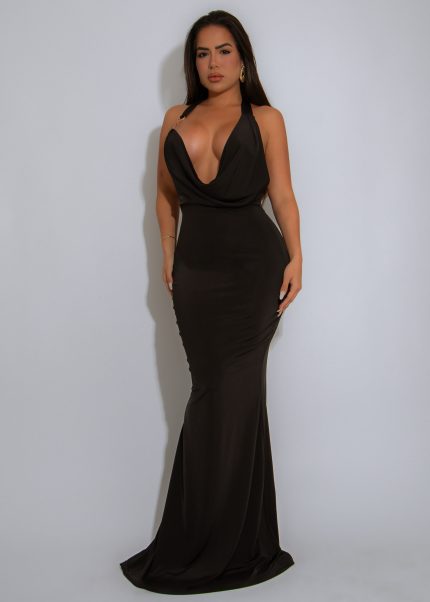Eclipse Aura Maxi Dress Black