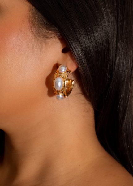 Paris Lady Earrings Gold