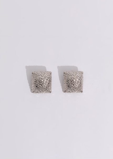 Dinner In The City Earrings Silver