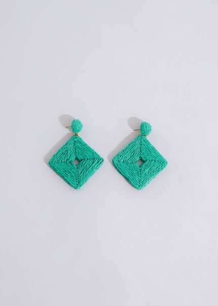 Try Me Earring Green