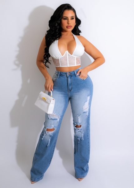 Call Back Jean Light Denim